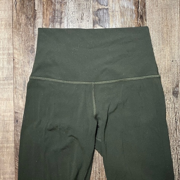 lululemon Align™ High-Rise Pant 25" in Dark Olive Size 2 - Picture 3 of 6